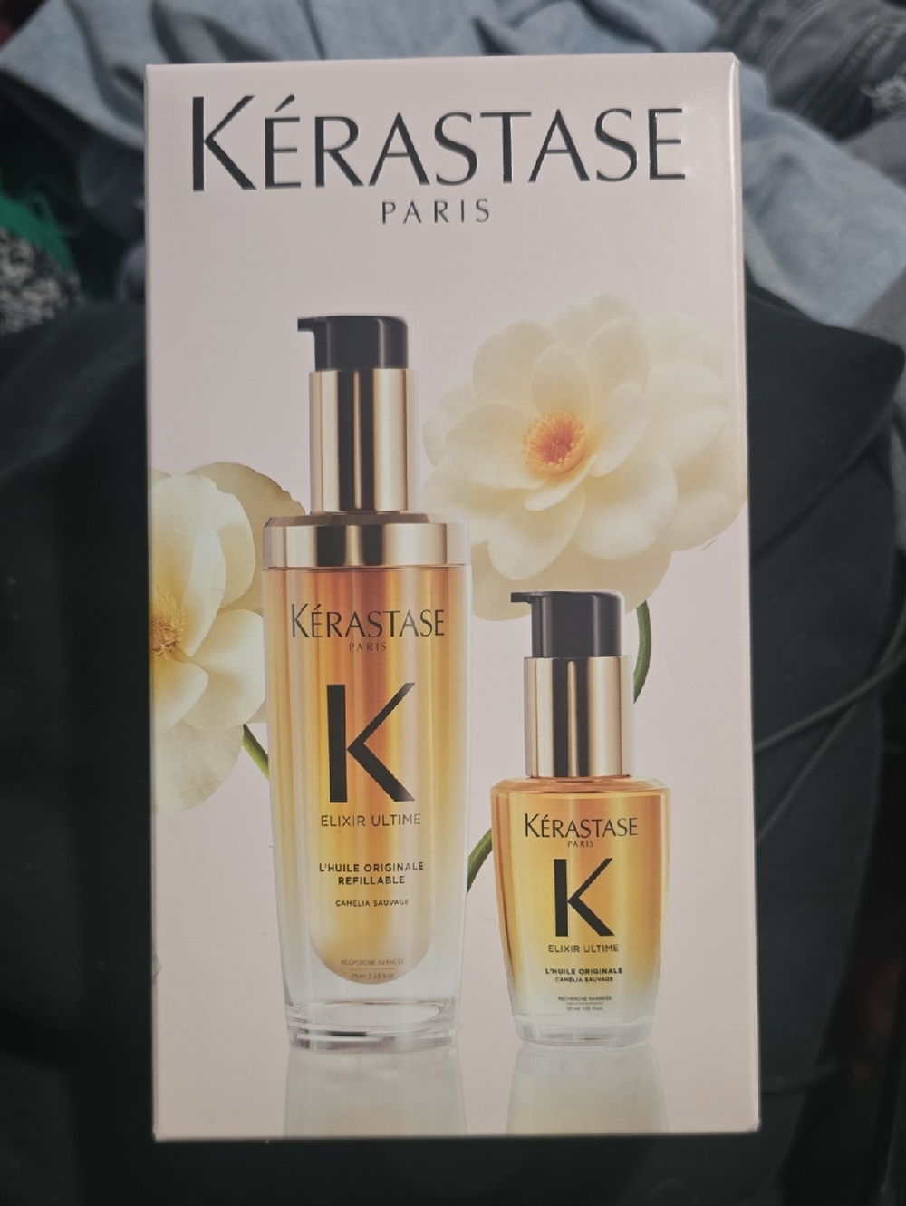 Kérastase Elixir Ultime L’Huile Originale Refillable Oil 75ml + Refill NEW